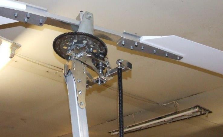 ábra Halley Apollo Autogyro felső himbát vezérlő karbon