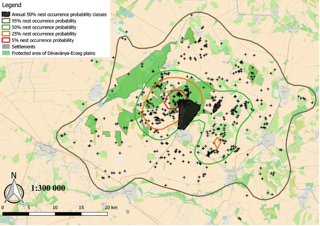 40 ORNIS HUNGARICA 2016. 24(2) In 2015, majority of nests were found in native grasslands (28.6%), followed by fallow land (17.8%), wheat (14.3%) 