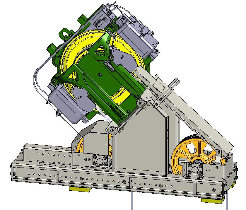 NMX Based 1:1 hoisting system Motor Gépalap Kötél NMX08 Q = 240, 320, 400 kg Hajtótárcsa D=400mm 105 alámetszés (egy variáció) Min.