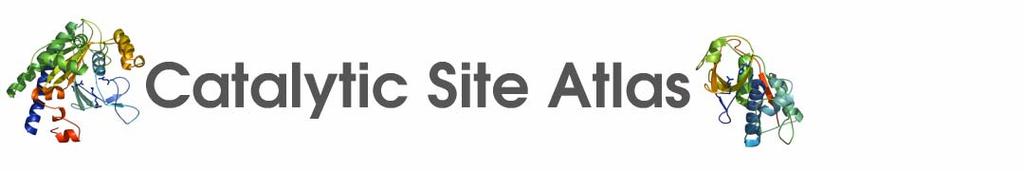 http://www.ebi.ac.uk/thornton-srv/databases/csa Catalytic Site Atlas: Az enzimekben szerkezeti adatok alapján azonosított katalitikus helyek és oldalláncok forrása Porter, Bartlett, & Thornton Nucl.