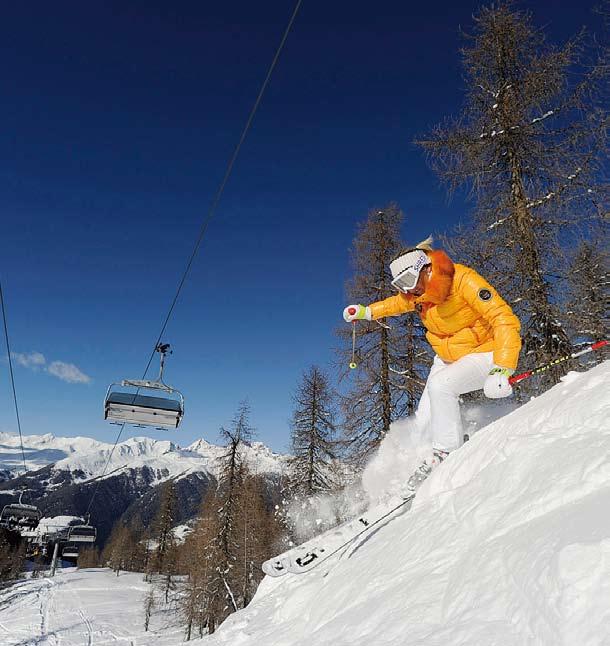 Folgarida - Marilleva MADONNA DI CAMPIGLIO D O L O M I T I D I B R E N T A Technical chart Ski Area Folgarida - Marilleva - Madonna di Campiglio The altitude of the skiing area varies from