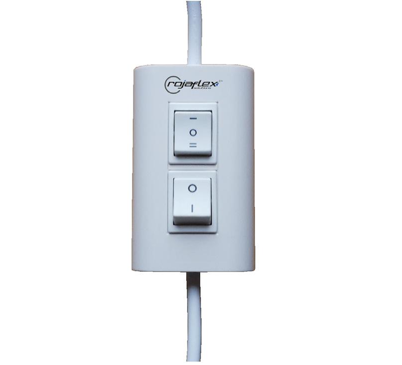 Elektromos bekötés / Működtetés Motor Hálózat (230 V / 50 Hz) (Kapcsoló / Beállító kábel / Rádióvevő) 3 = (fekete) PE =