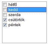 int index = 0; for (int i = 0; i <listbox1.selectedindices.count; i++) index = listbox1.selectedindices[i]; sm += listbox1.items[index] + ", "; sm = sm.trimend(new char[] ',', ' ' ); MessageBox.