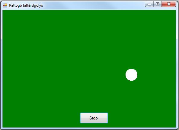 Height - r)) dy = -dy; Refresh(); // kirajzoljuk!