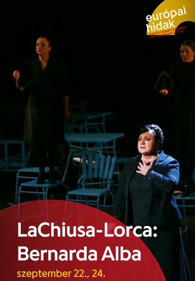 Musical: La Chiusa - Lorca: Bernarda Alba 22,24/09/2017; 19h00 MÜPA; 1095 BUDAPEST, KOMOR MARCELL UTCA 1.