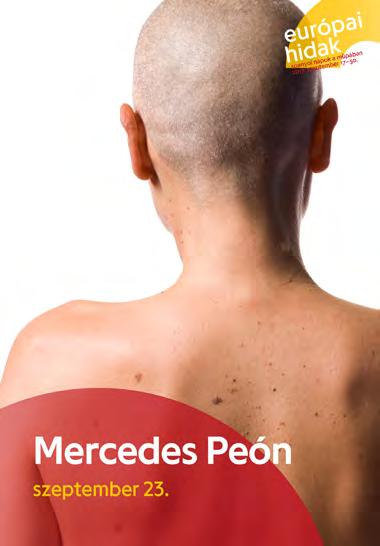 Concierto: Mercedes Peón 23/09/2017; 20h00 MÜPA; 1095 BUDAPEST, KOMOR MARCELL UTCA 1.