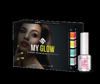CrystaLac-ok, melyekkel vendéged tuti nem bújhat el a sötétben. A készlet tartalma: My Glow Pink, My Glow Peach, My Glow Skyblue, My Glow Orchid A készlet ára 6.