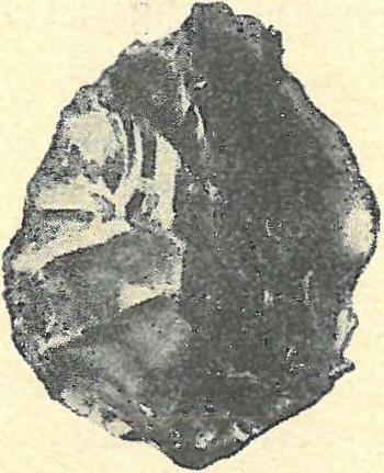 Kecskésgalyaíbarlang. Mousterien. Term. nagys. Dekadente Levaííois-Klinge. Kecskés^ ga(yaer=höhle. Mousterien. Nat. Gr.