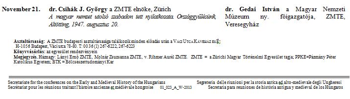 Tudományos Tanácsunk vezetését idén dr. Gedai István, a Magyar Nemzeti Múzeum nyugalmazott főigazgatója vette át.