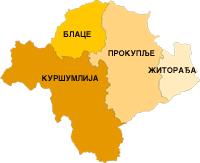 У старом градском језгру Прокупља се налази споменички комплекс тврђава Хисар, остаци античког храма, остаци ранохришћанске цркве, Латинска црква из XIV века као и црква Св. Прокопија из IX-X века.