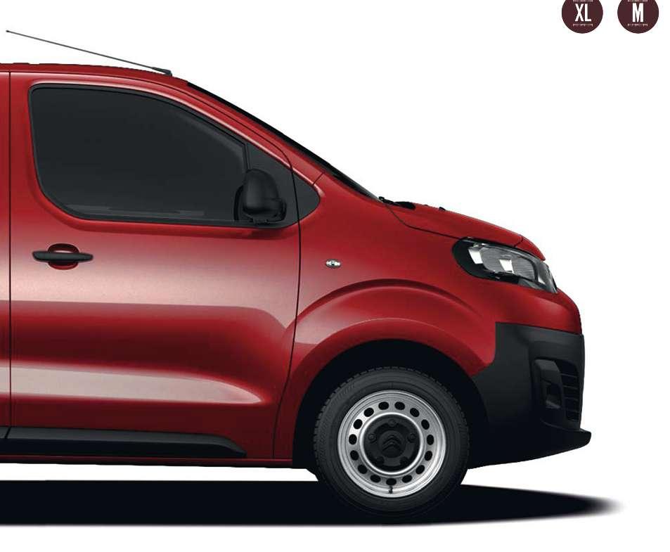 3 MÉRET A moduláris kialakítású, újfajta padlólemeznek köszönhetően az ÚJ CITROËN JUMPY háromféle hosszméretben rendelhető: két