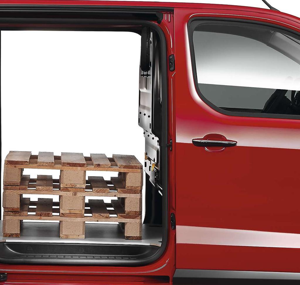 OLDALSÓ TOLÓAJTÓK KÖNNYŰ HOZZÁFÉRÉS 1,40 m Az ÚJ CITROËN JUMPY-t egy vagy két* oldalsó tolóajtóval lehet felszerelni.