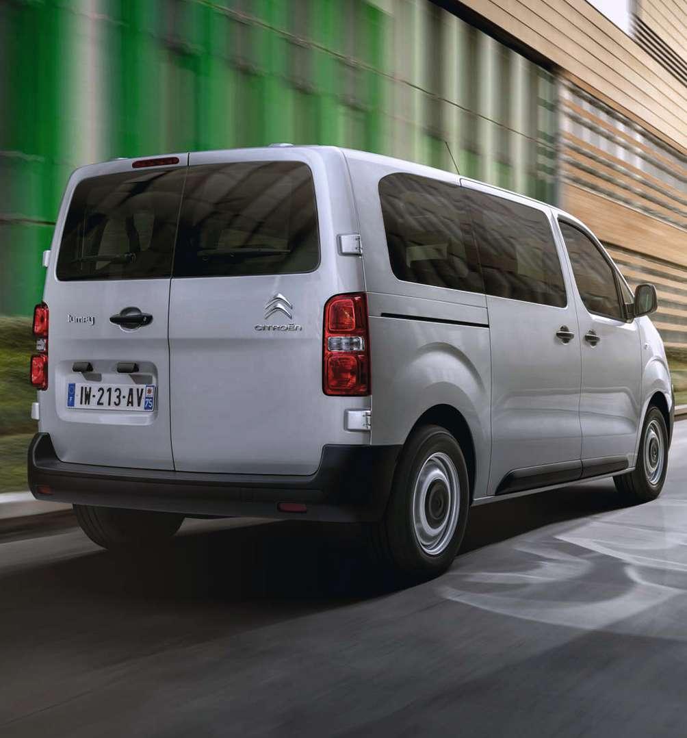CITROËN JUMPY COMBI az Euro NCAP protokollja szerint