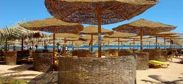 500 m-re a tengerparttól. Hurghada városa és a nemzetközi repülőtér kb. 35 km-re található a hoteltől.