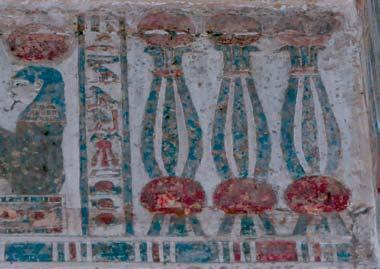 kép. Részlet Hathor templom