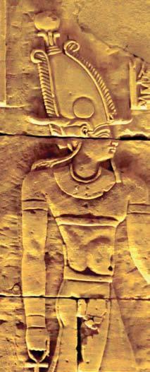 kép a Ptolemaiosz-kori Kalabsa, 1300 évvel később épült Mandulisz-templomból származik.
