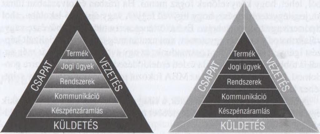 lókat. Mivel széles látókörnek, ők aztán sikerre segítik az üzletet és a specialistákat. A C-B háromszög ábrázolja az üzlet nyolc integritását, amelynek minden eleme egy-egy integritás.