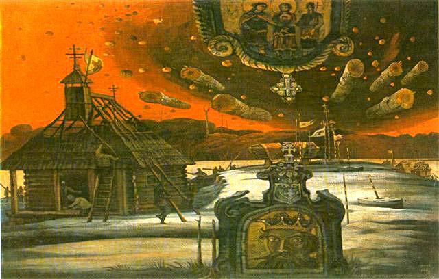 Ми лић од Ма чве, Град ња цр кве брв на ре за Кне же ве мо шти 1690.