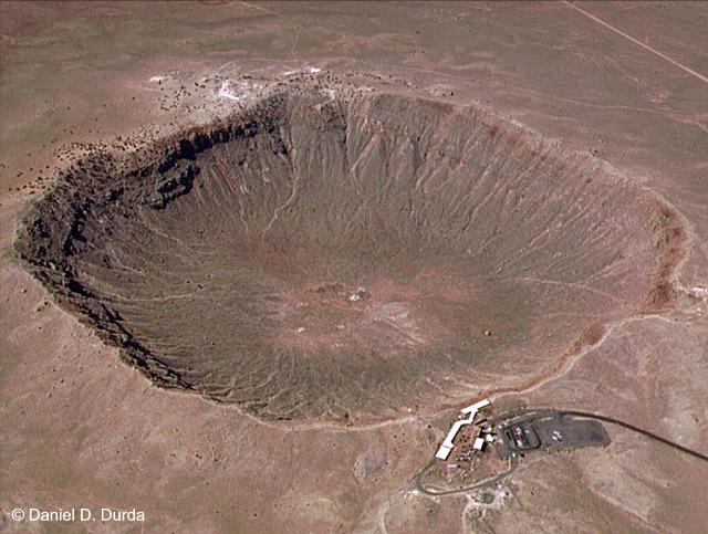 Canyon Diablo Meteorit Kráter (Arizóna) - 50 ezer éve, ház nagyságú meteorit (100 láb