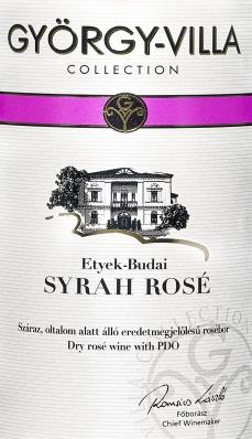 A Ház borai Wines of the house Weines des Hauses Chardonnay György-Villa Válogatás, Etyek 3.
