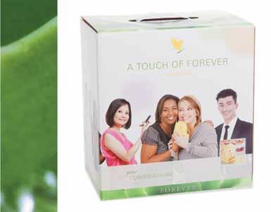 Touch of Forever 001 2 cc 15 Aloe Vera Gel 1 kom 22 Forever Aloe Lips 1 kom 26 Forever Bee Pollen 1 kom 27