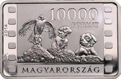 Meisterzeichen/ PRÓBAVERET felirattal /mit Umschrift Probeprägung/ Perem /Rand/: sima /glatt/ 31.46 g, 39.6 26.4 mm, téglalap alakú /rechteckig/ 10 darabot vertek! /10 Exemplare geprägt!/ 827.