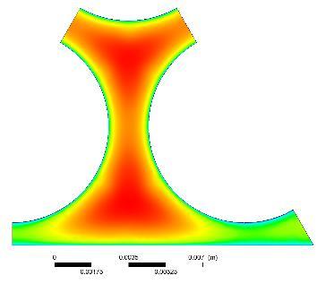 A turbulens áramlás leírására a BSL Reynoldsfeszültség modellt alkalmaztam. 3.2.