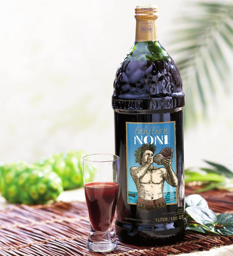 TAHITIAN NONI ORIGINAL Numeroase cercetări științifice depun mărturie despre beneficiile uimiroare pentru sănătate a băuturii Tahitian Noni.