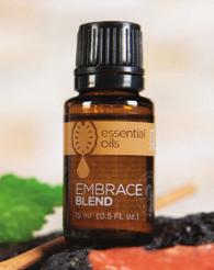 Embrace este un amestec tropical care funcționează ca un ulei de masaj ideal prin proprietățile de calmare al articulațiilor și al tensiunilor musculare.