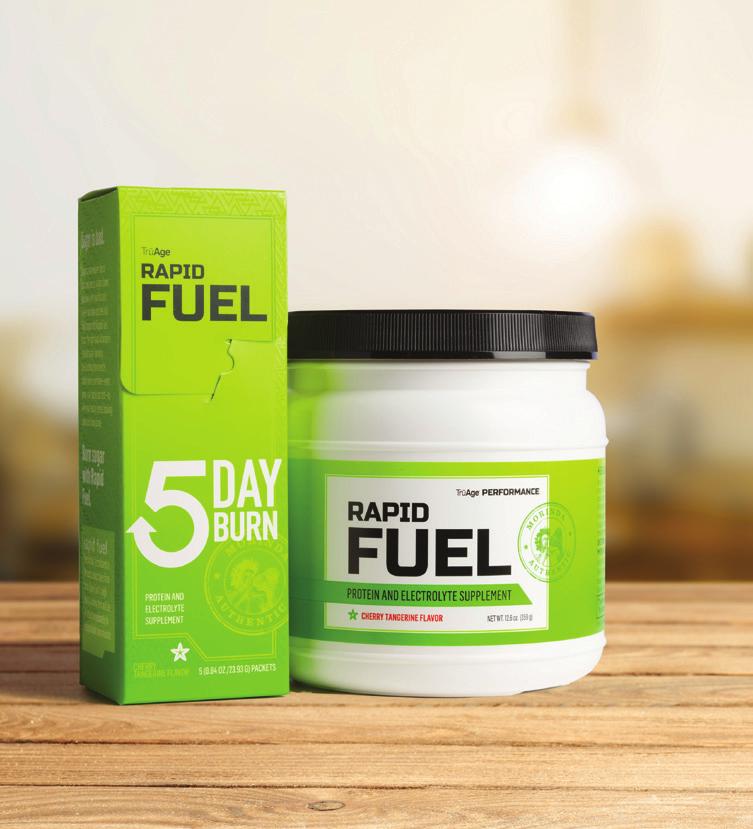 NECESARUL ZILNIC DE PROTEINE Rapid Fuel este o băutură ce conține carbohidrați și proteine, concepută pentru o utilizare zilnică.