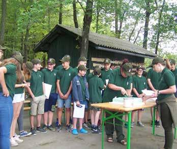 Utrip občank in občanov Deseti lovski tabor v Prosenjakovcih Zveza lovskih družin Prekmurje in Lovska družina Prosenjakovci sta med prvimi v Sloveniji organizirali poletni lovski tabor za
