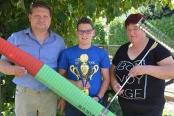 Šport Martin Bencik postal evropski mladinski modelarski prvak 13-letni Martin Bencik iz Martjancev se je udeležil Modelarskega evropskega prvenstva v Makedoniji, kjer je v kategoriji F1A dosegel