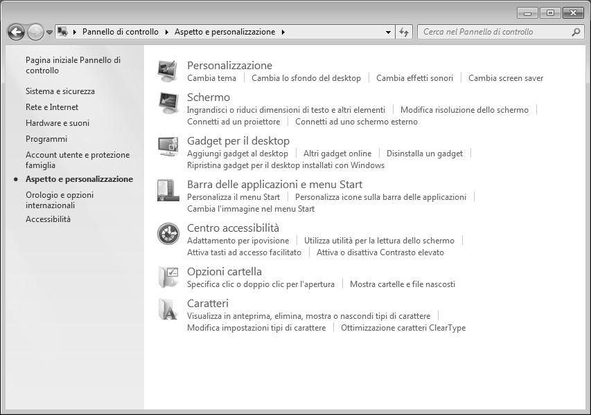 : Personalizza l aspetto e i suoni) Aprire il menu Impostazioni schermo per adattare la risoluzione e la frequenza.