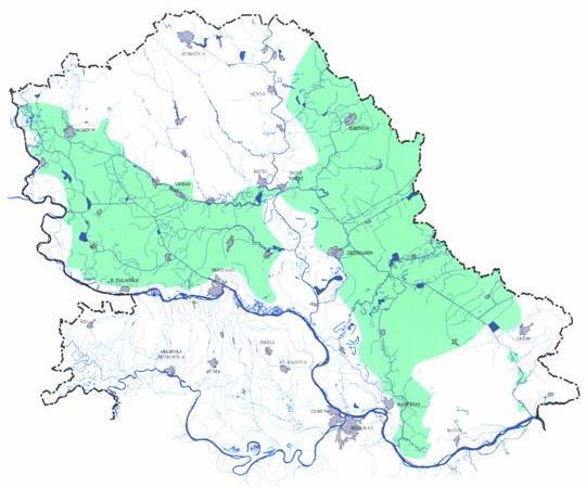 2: Подаци о црпним станицама које су у функцији наводњавања ЦРПНЕ СТАНИЦЕ У ФУНКЦИЈИ НАВОДЊАВАЊА ПЛАНСКО ПОДРУЧЈЕ Бачка -Врбас 1 Северна Бачка, Суботица Горњи Банат, Кикинда Средњи Банат, Зрењанин