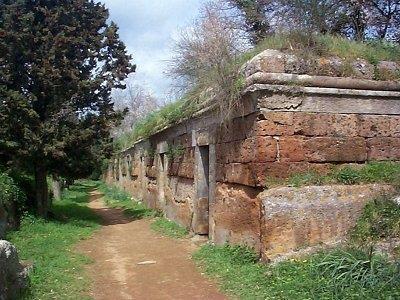 Cerveteri, etruszk temető 11 BME GTK 2017. október 10.