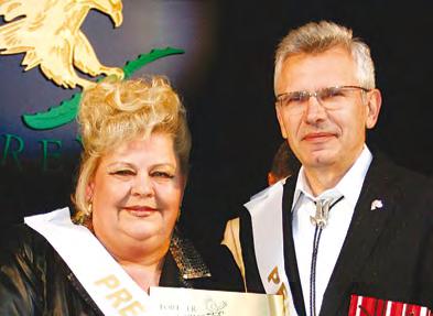 President s Club: Veronika dhe Stevan Lomjanski, Marija dhe Boško Buruš, Dragana dhe Miloš Janović, dhe