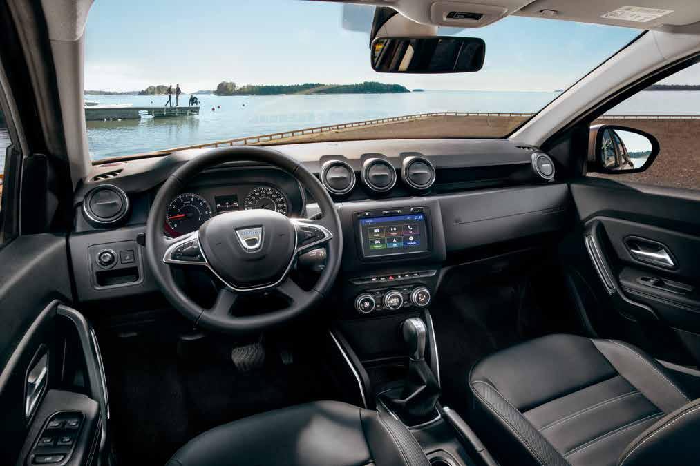 Dacia Duster Magas fokú kényelem A városban sem állhat semmi az Új Dacia Duster útjába: az