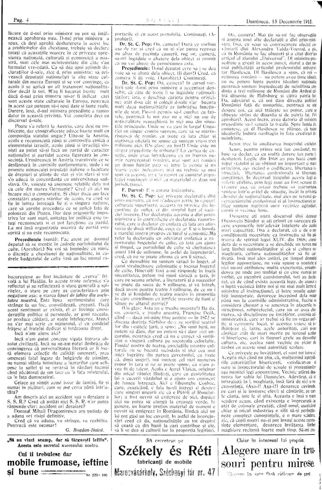 1 Pag. 4 făcute de d-nul prim ministru nu pot să întâlnească aprobarea mea.