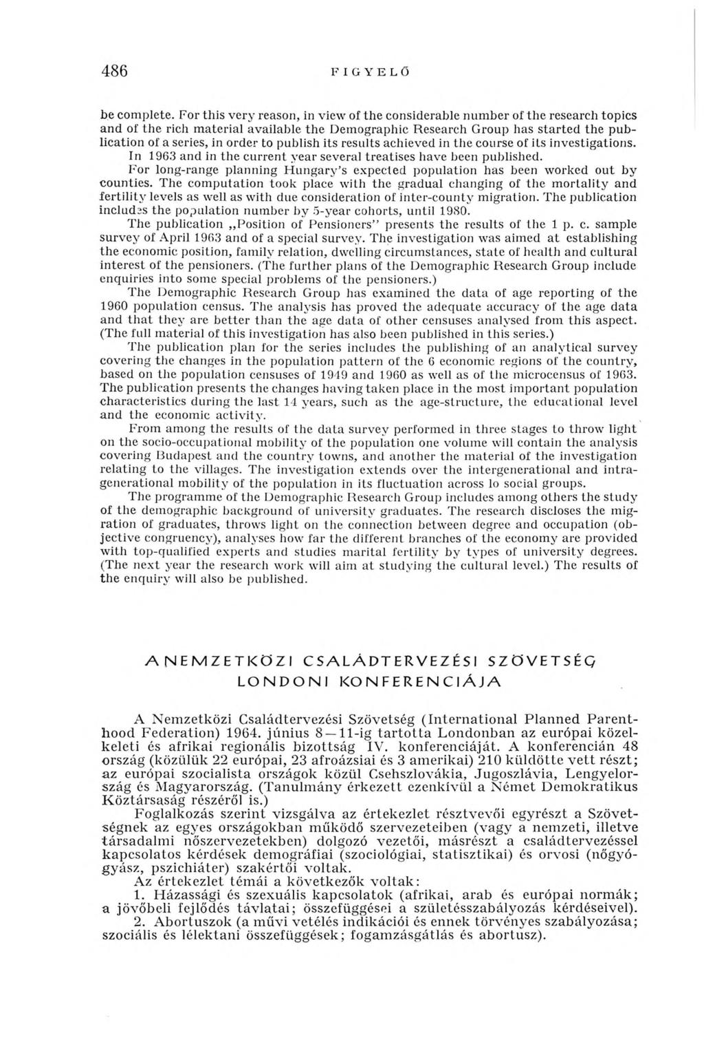 486 FIGYELŐ be complete.
