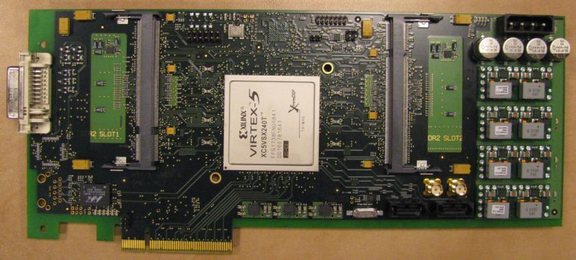 BME MIT ART1 Xilinx Virtex-5 SX240 FPGA 150000 LUT, 18Mbit BRAM, 1056 DSP egység 8-lane