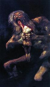 Francisco José de Goya: Szaturnusz felfalja egyik