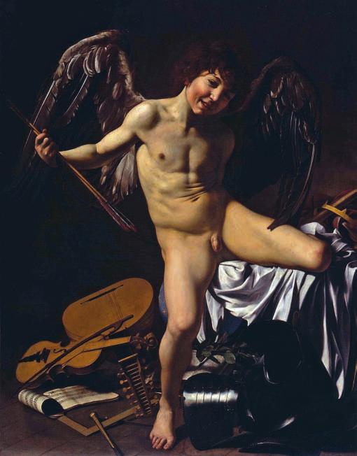 29. Caravaggio: Győzedelmes Ámor, 1602 1603,