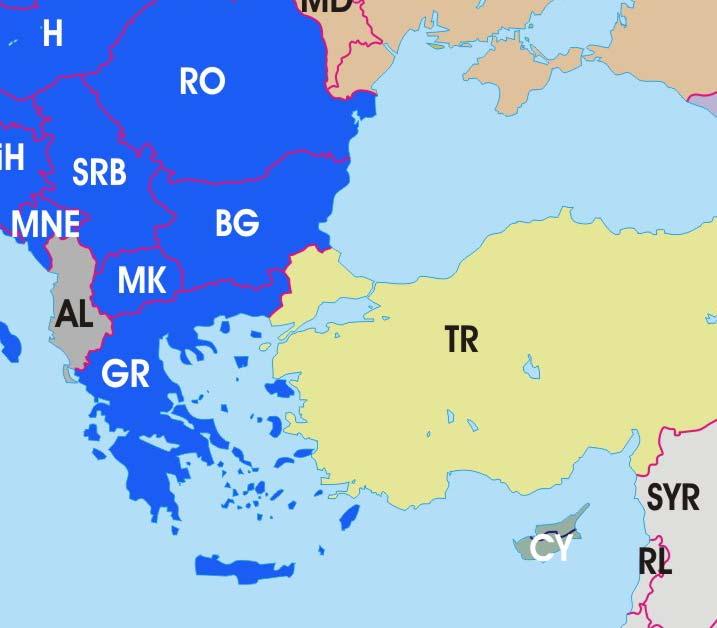 Törökország szinkron kapcsolódni kívánnak az európai kontinens összekapcsolt villamosenergia-rendszeréhez, és ENTSO-E tagok kívánnak lenni: - Törökország - Ukrajna - Moldávia Feasibility Study: