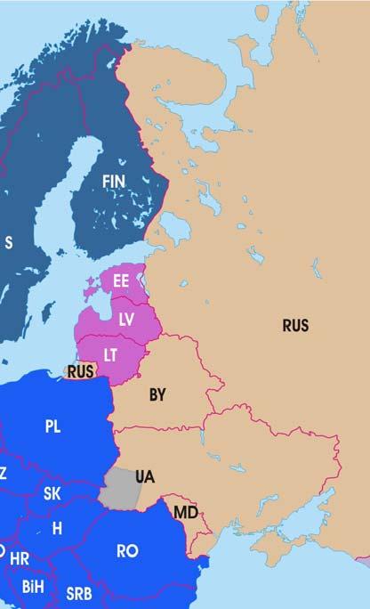 Oroszország (IPS/UPS) szinkron kapcsolódni kívánnak az európai kontinens összekapcsolt villamosenergiarendszeréhez, de ENTSO-E tagok nem kívánnak lenni: - Oroszország (IPS/UPS) - Észak-Afrika (később