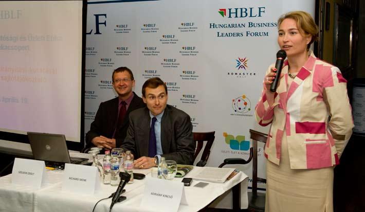 Holcim Hungária Home Foundation prize-giving ceremony; September 10, 2010 event hugely as well.