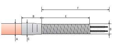 WSL Gégecső Wellschlauch Corrugated hose Leírás: Gégecső nemesacélból 6,5-20 mm patronátmérőhöz.