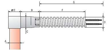 SSL, WSL, DRGSL, GLSSL Belülfekvő védőcső Schutzschlauch innenliegend Protective hose inside the cartridge Leírás: lehetséges SSL-nél, WSL-nél, DRGSL-nél és GLSSL-nél, 10 mm átmérőtől.