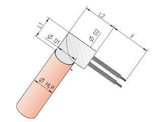 16,5 20,5 E Védőcső hossza ajánlat alapján Länge Schutzschlauch gemäß Angebot Length of the protective hose according to offer F Huzal hossza ajánlat alapján Länge Litze gemäß Angebot Length of the