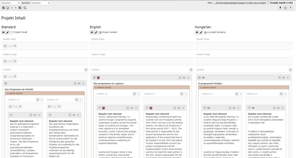 BACKEND NÉZET: FRONTEND NÉZET: Az EDIT