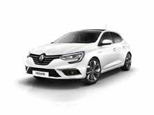 Színválaszték Renault MEGANE és MEGANE Grandtour Jégfehér* Gyöngyházfehér** Platinaszürke